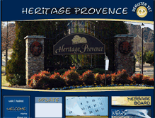 Tablet Screenshot of heritageprovence.org